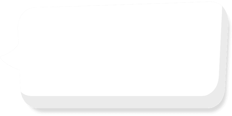 Speech bubble desktop